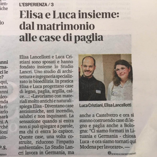 Gazzetta di Modena 26/01/2019
